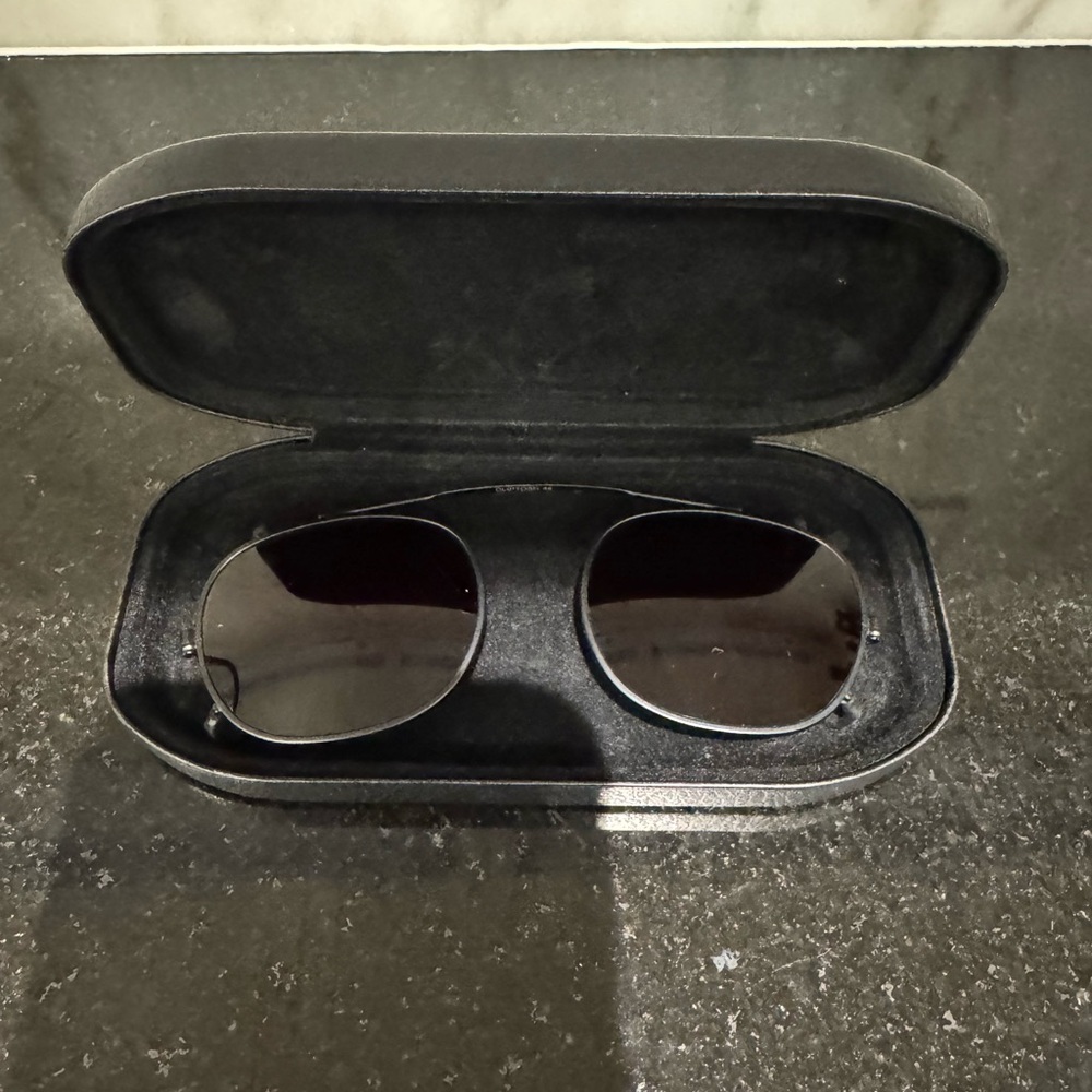 Moscot Lemtosh size 44 clip-on sunglasses